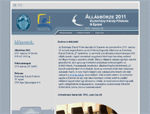 Tablet Screenshot of allasborze.ektf.hu