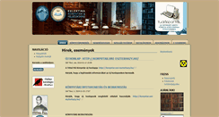 Desktop Screenshot of eklektika.ektf.hu