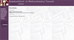 Desktop Screenshot of media.ektf.hu