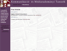 Tablet Screenshot of media.ektf.hu